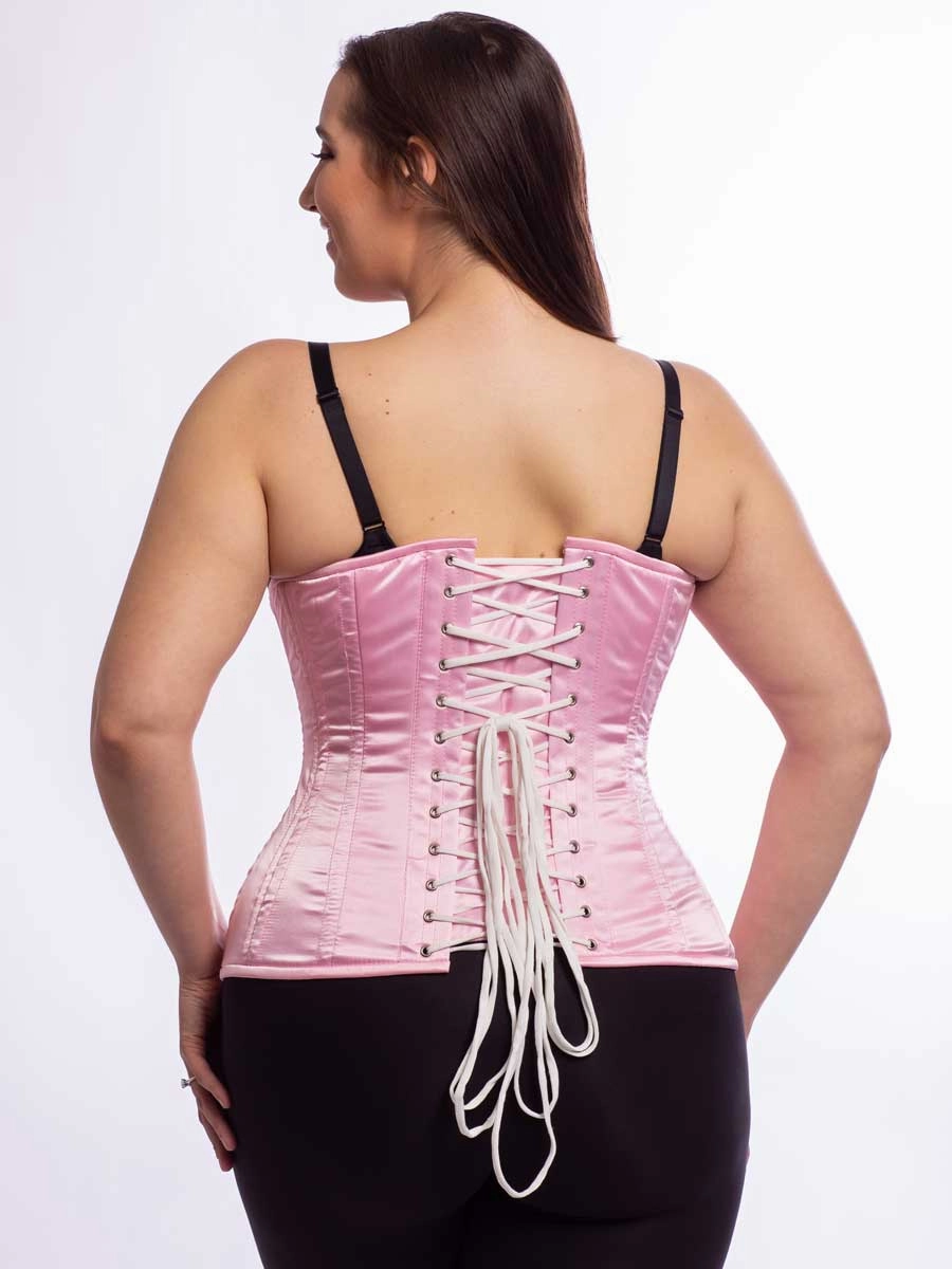 Satin Hourglass Curve Longline Underbust Corset : CS-426
