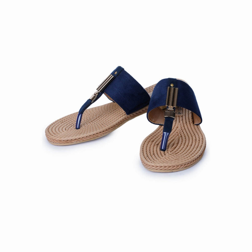 Senorita Casual Blue Slipper For Women M1-30 By Liberty