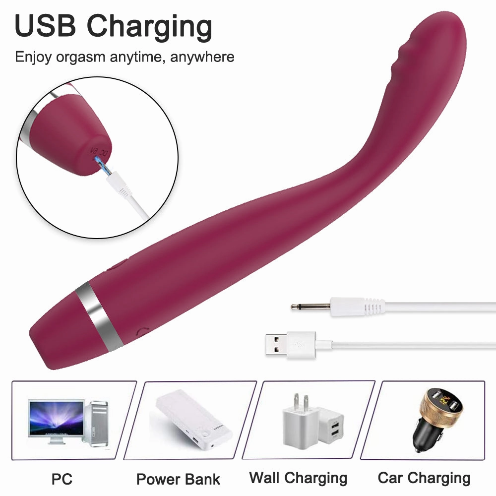 Soft Finger Shaped G Spot Vibrator with 10 Speeds G1