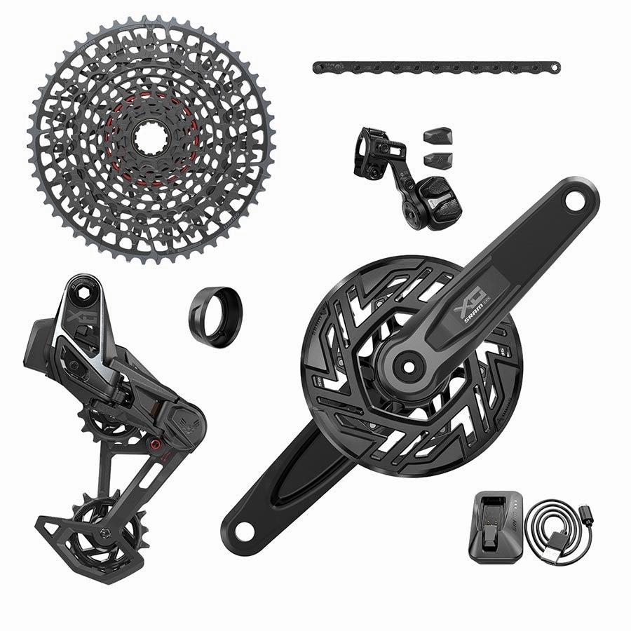 SRAM X0 T-Type 36t Chainring, 160mm Crankarms, Pedal Assist Groupset