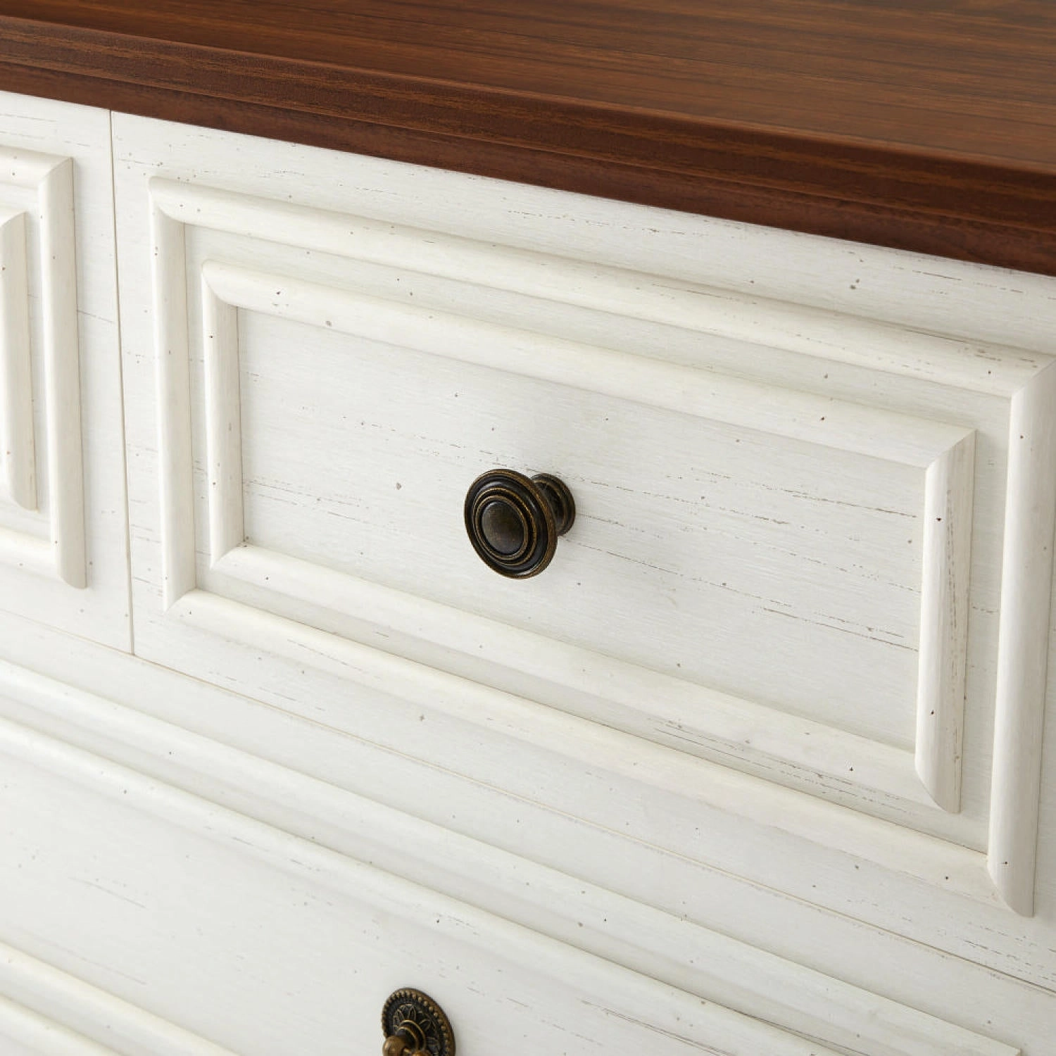 Streamdale White 5-Drawer Dresser - Bedroom Storage
