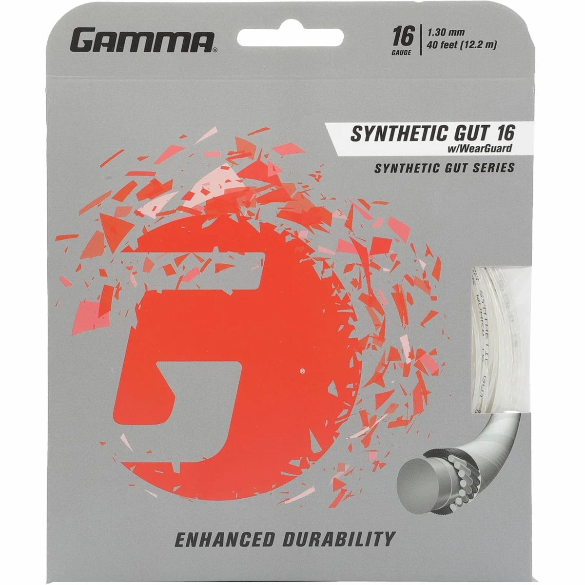 Synthetic Gut 16 w/WearGuard - White