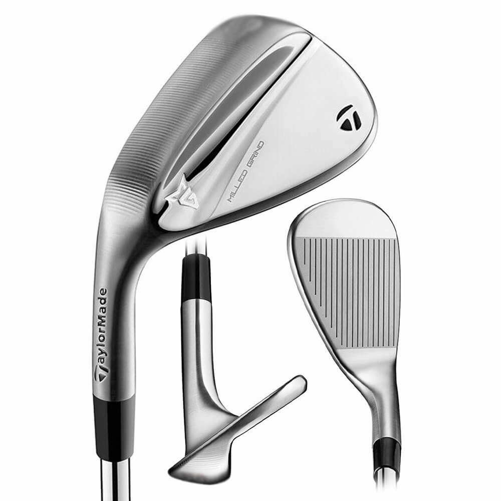 TaylorMade Milled Grind Chrome Wedge - 25 Men