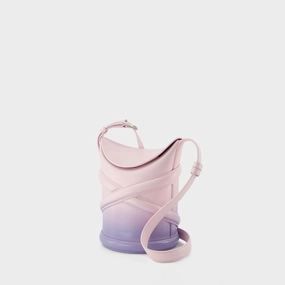 The Curve Hobo Bag  - Lilac/Pink - Leather