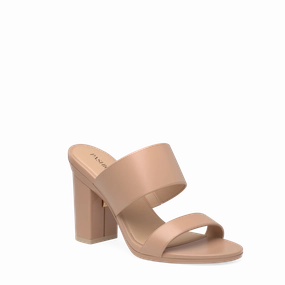 The Slide - Latte Leather 4 Block