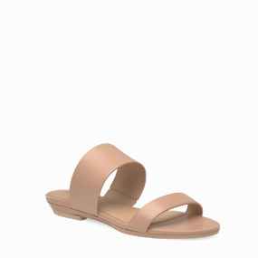 The Slide - Latte Leather