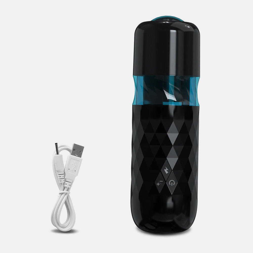 Thrusting & Rotating Male Masturbator Soft Silicone Sleeve K3