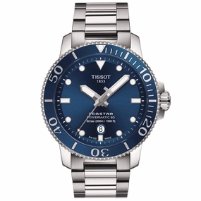 Tissot Seastar 1000 Powermatic 80 Blue Dial 43mm Automatic Gents Watch T1204071104103