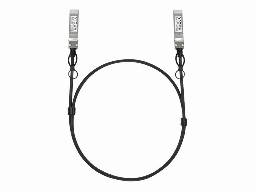 TP-Link Omada SM6220-1M V1 - 25GBase direct attach cable - SFP28 to SFP28 - 3.3 ft - twinaxial - passive