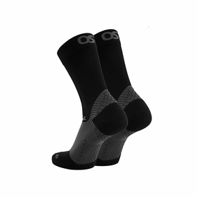 Unisex FS4 Plantar Fasciitis (Crew)- Black