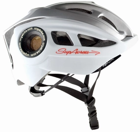 Urge Supacross XC Helmet - White-Silver