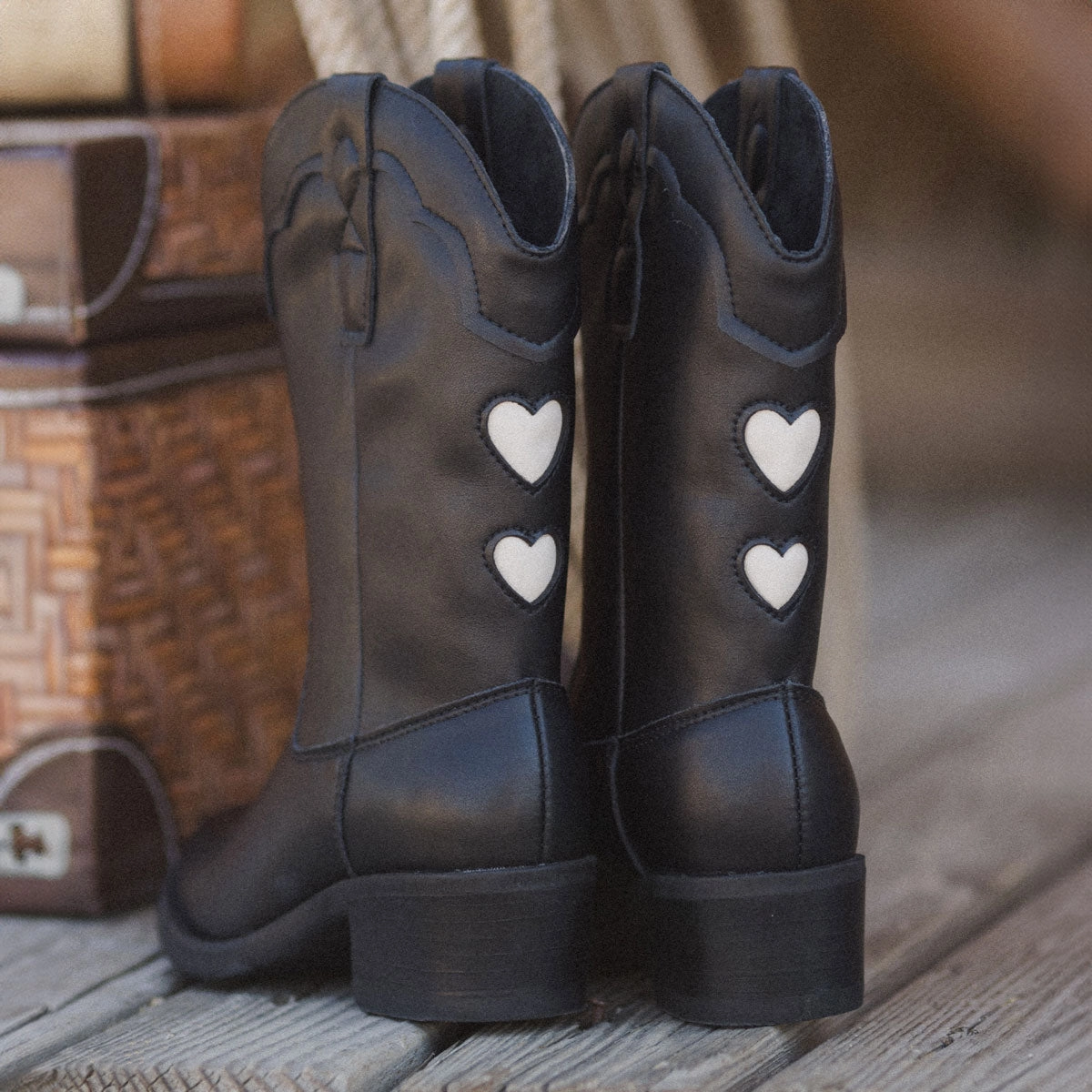 Western Boot - Black - FINAL SALE