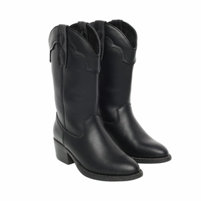 Western Boot - Black - FINAL SALE