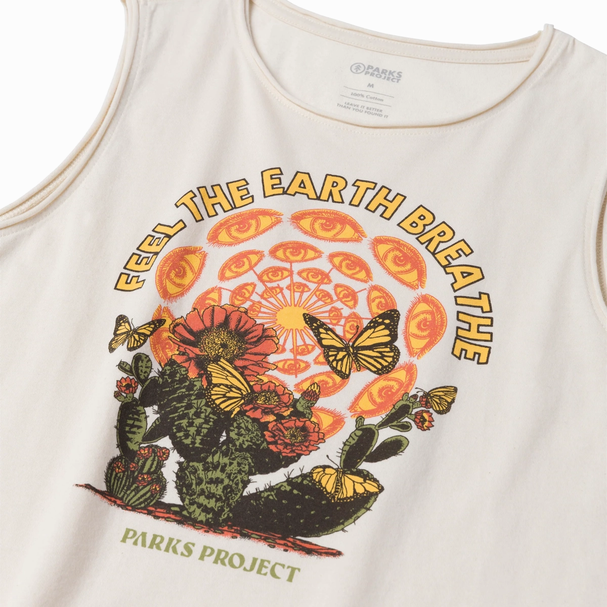 Women's Feel the Earth Breathe Butterfly Tank