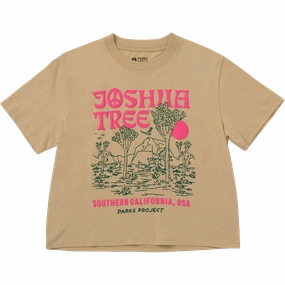 Women's Joshua Tree Puff Print Boxy Tee