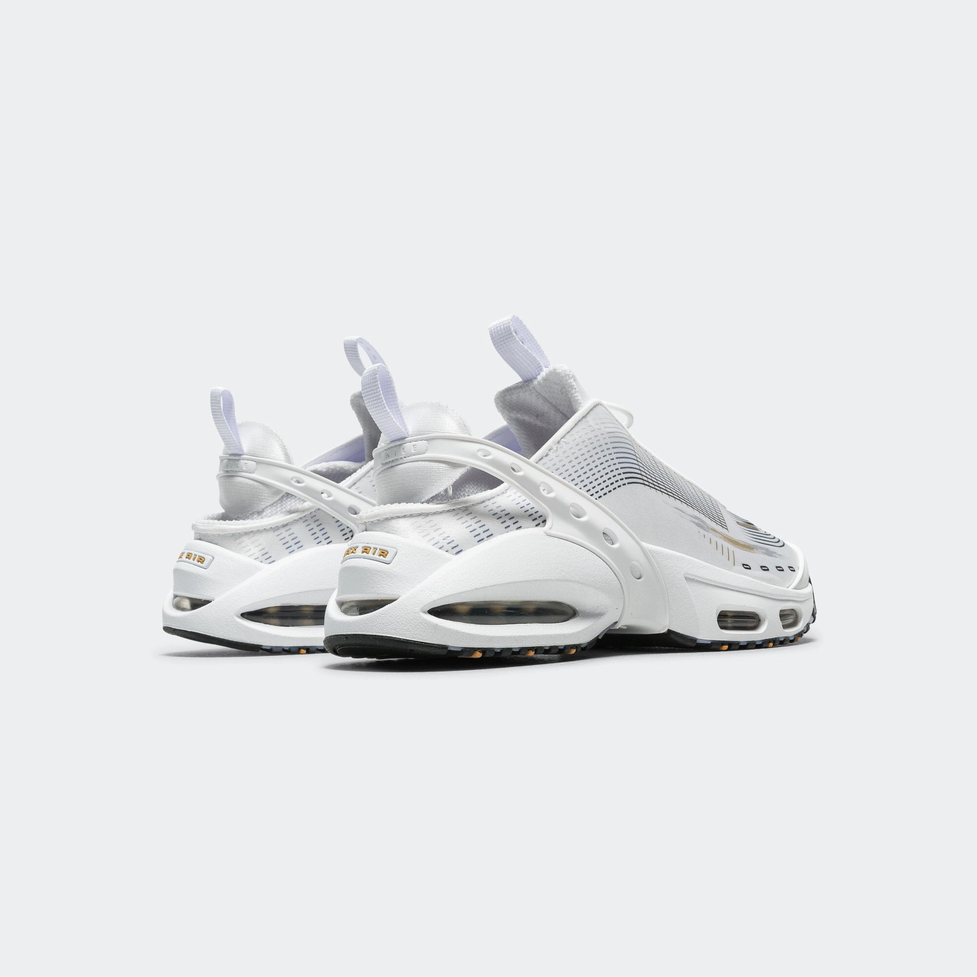 Womens Air Max Craze - White/Metallic Gold-Black-Copper Moon