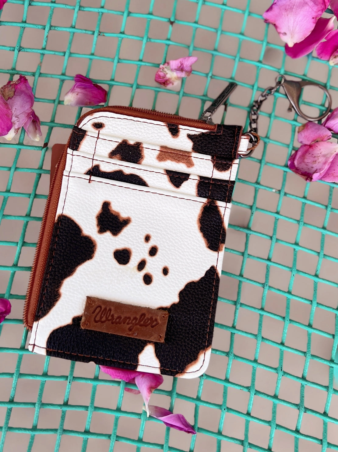 Wrangler Spot Me Brown Card Wallet
