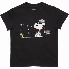 Youth Peanuts Happy Campers Tee