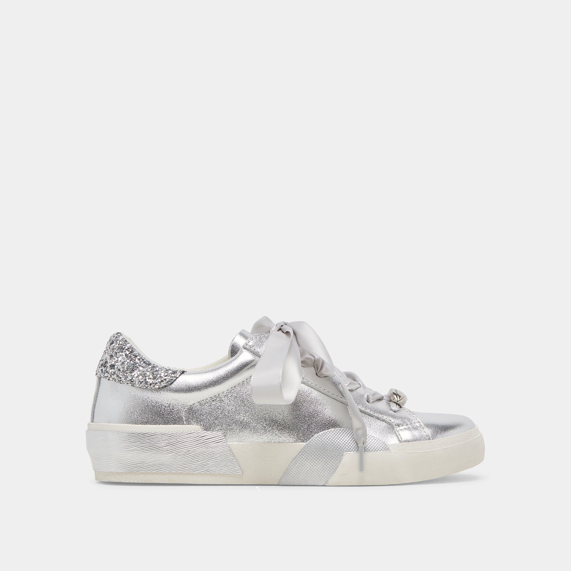 ZINA GAMEDAY SNEAKERS SILVER MULTI LEATHER