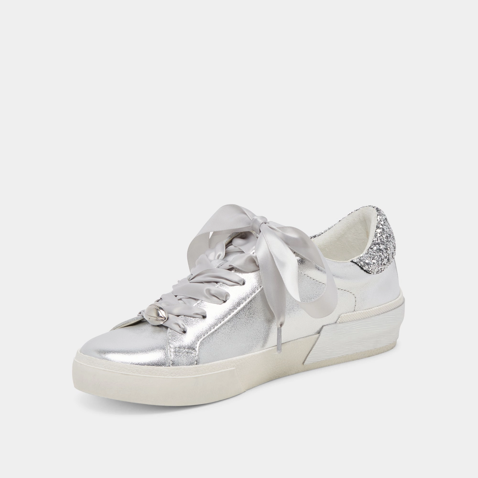 ZINA GAMEDAY SNEAKERS SILVER MULTI LEATHER